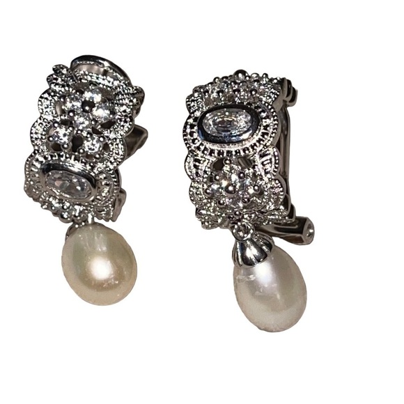 925 Sterling Silver Earrings - Picture 1 of 8